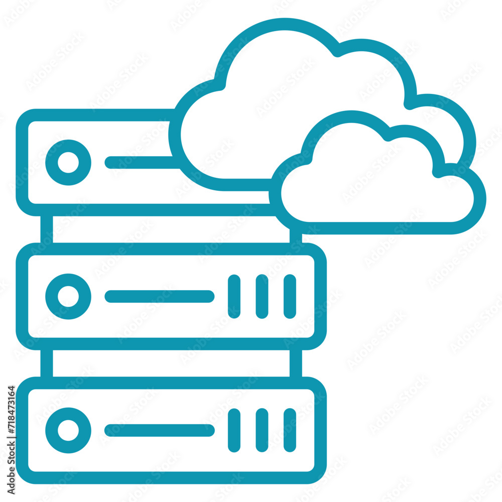 Cloud Server Icon Element For Design Cloud Server Icon Element For Design