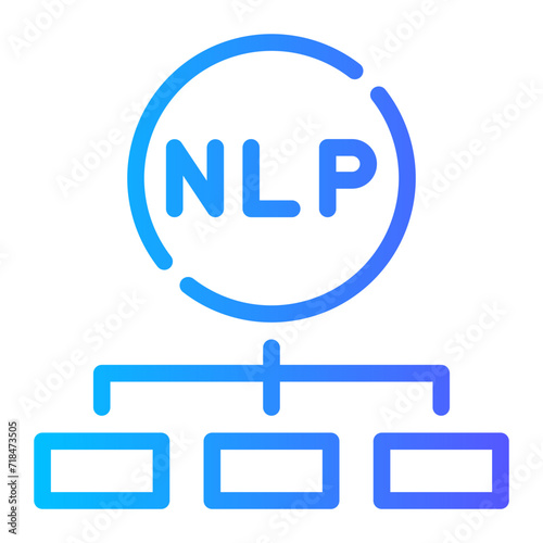 deep learning gradient icon
