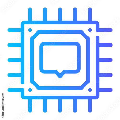 cpu gradient icon