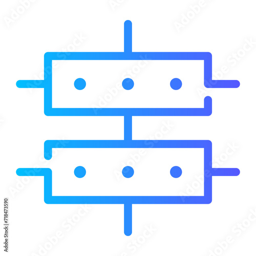 servers gradient icon