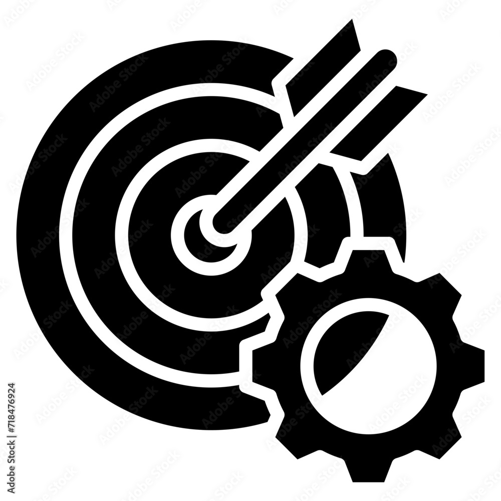 Target Setting Icon Element For Design Target Setting Icon Element For Design