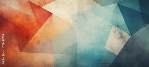 a canvas texture with abstract geometric shapes