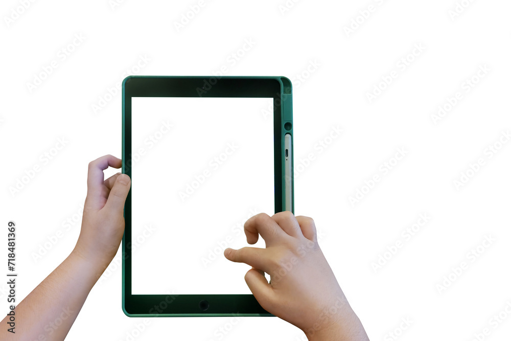 Boy's hand holding a tablet PNG transparent Boy's hand holding a tablet PNG transparent