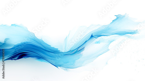 青色の抽象的なグラデーションのペイント背景