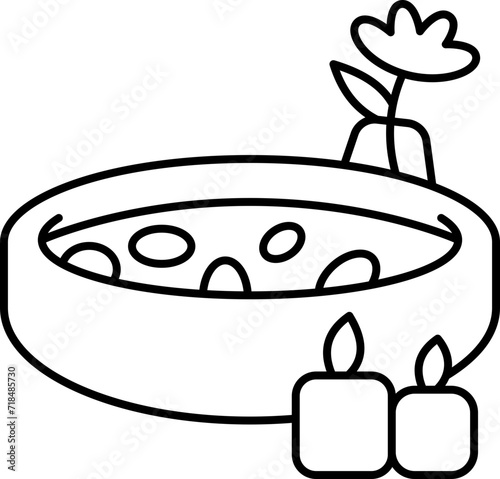 relaxing  icon
