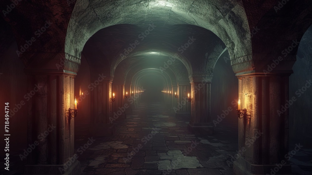 Medieval Tunnel Catacombs