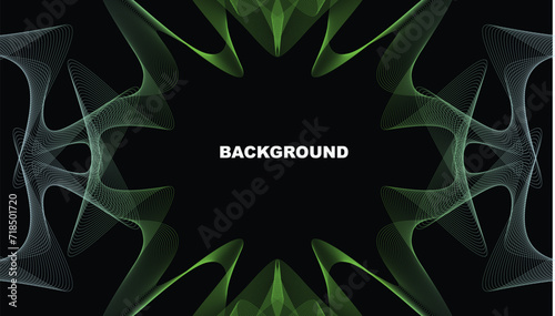 WAVY banner background colorful gradient vector design