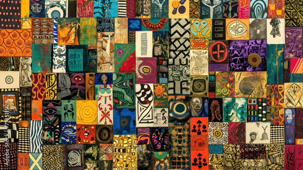 Vibrant Patterns of African Heritage