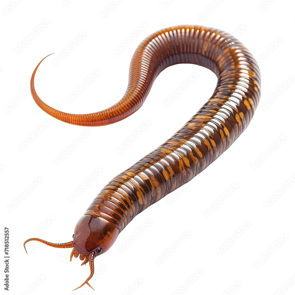 Earthworm Isolated Earthworm Isolated