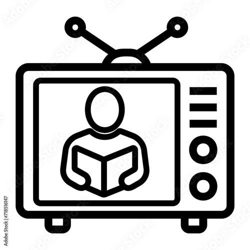 news reporter icon