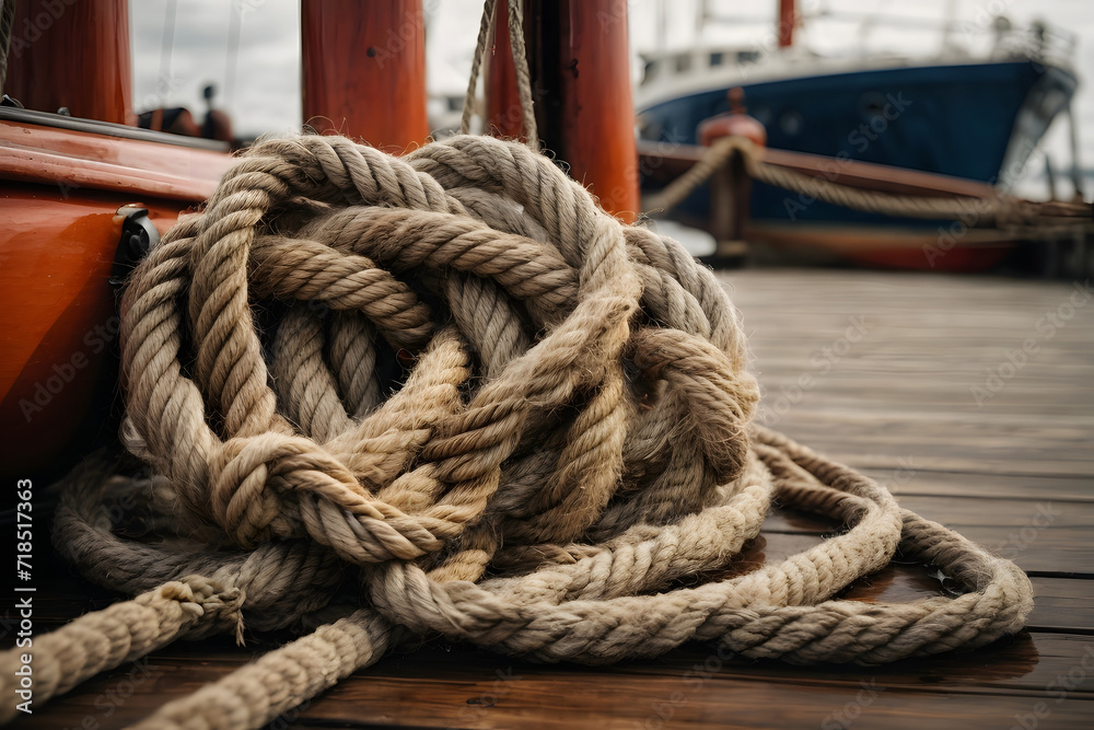 Rope in the Port