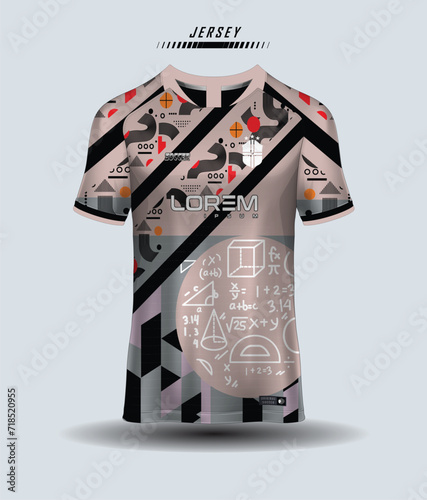 Sport jersey design fabric textile for sublimation