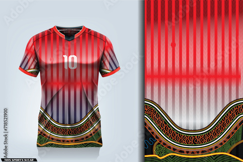 Sport jersey design fabric textile for sublimation