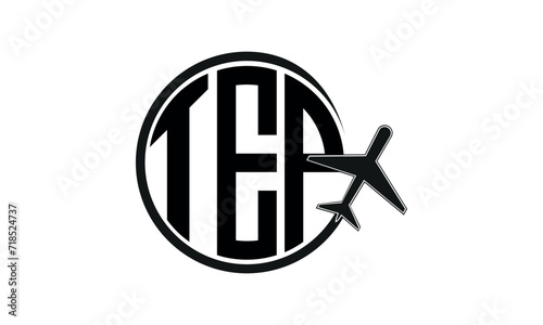 TEP three initial letter circle tour & travel agency logo design vector template. hajj Umrah agency, abstract, wordmark, business, monogram, minimalist, brand, company, flat, tourism agency, tourist