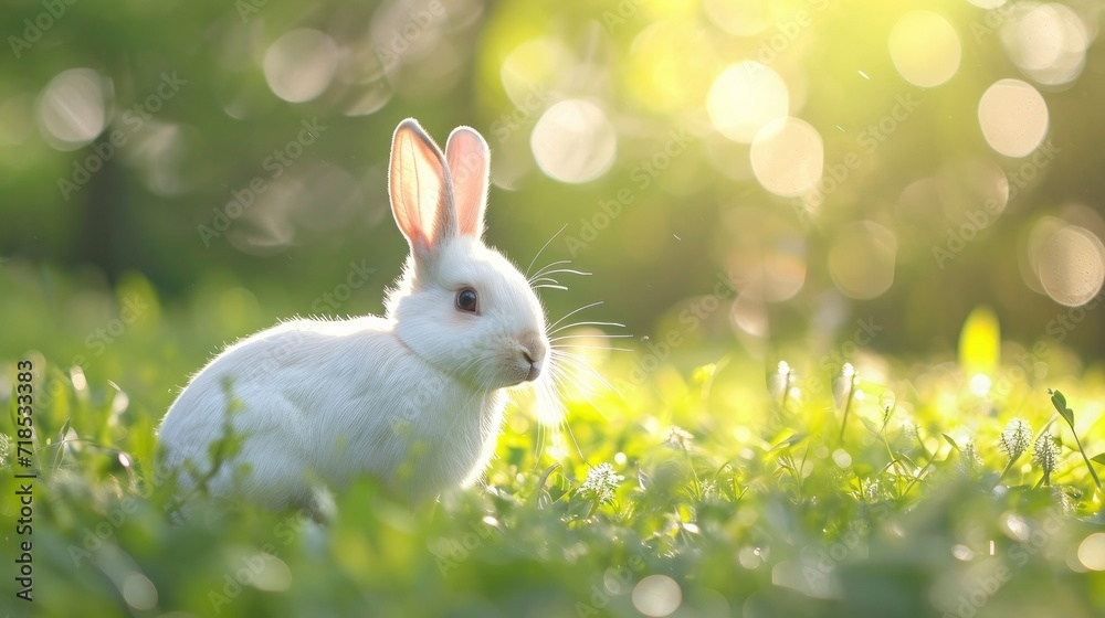 Fototapeta premium A Chinese Rabbit