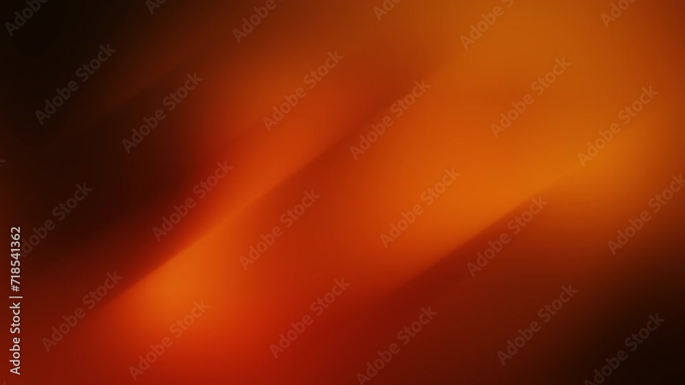 Dark orange gradient wave motion background seamless looping video animation. 4K footage