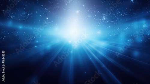 Cosmic Light Burst in Space