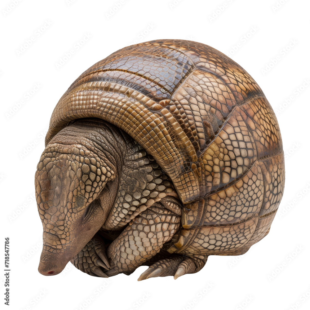 Fototapeta premium Small Turtle Sitting on White Surface