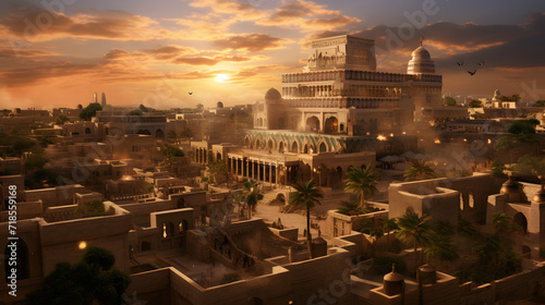 The great city of Babylon