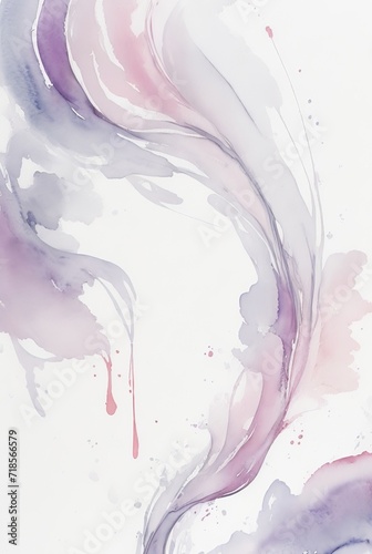 violet watercolor liquid splash abstract background © master2d