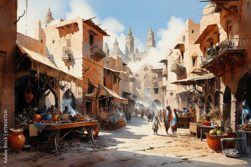 Exploring the vibrant markets of Marrakech, Morocco. Exploring the vibrant markets of Marrakech, Morocco.