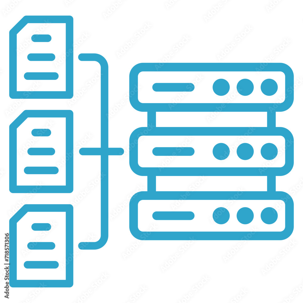 Data Flow Icon Element For Design Data Flow Icon Element For Design