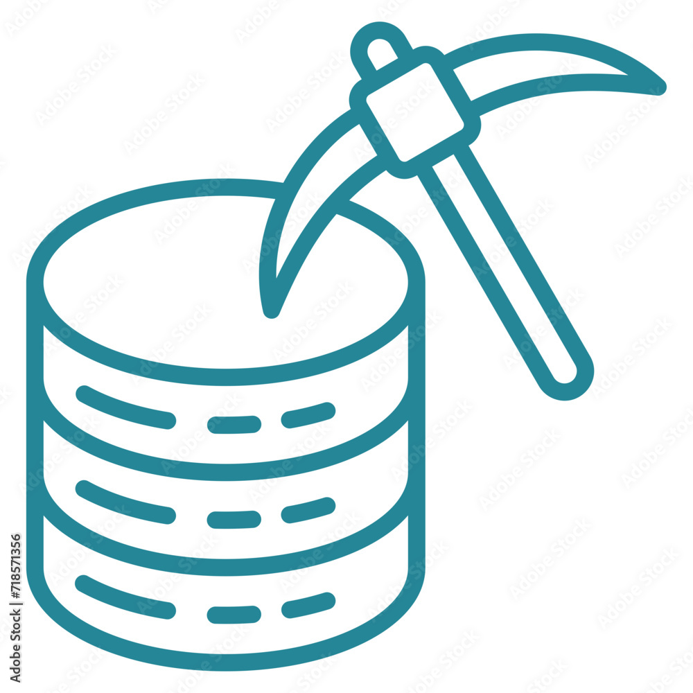 Data Mining Icon Element For Design Data Mining Icon Element For Design