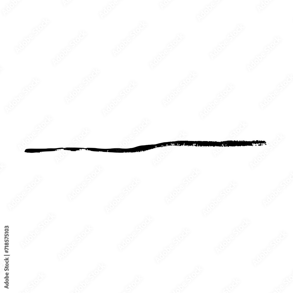 Brush line, grunge element icon hand drawn stroke for creative design and illustration Brush line, grunge element icon hand drawn stroke for creative design and illustration