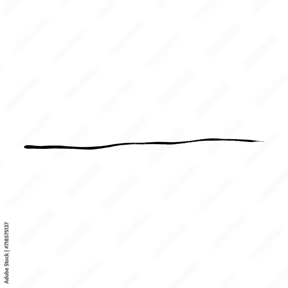 Brush line, grunge element icon hand drawn stroke for creative design and illustration Brush line, grunge element icon hand drawn stroke for creative design and illustration