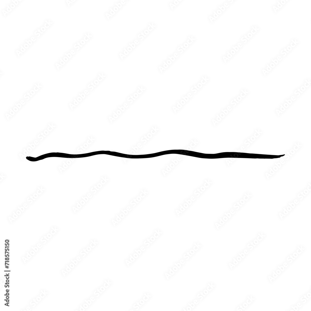 Brush line, grunge element icon hand drawn stroke for creative design and illustration Brush line, grunge element icon hand drawn stroke for creative design and illustration