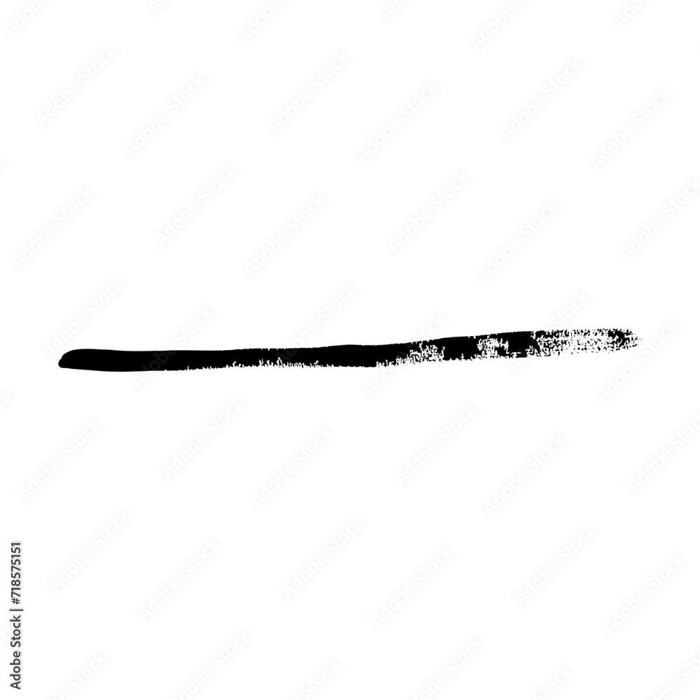 Brush line, grunge element icon hand drawn stroke for creative design and illustration Brush line, grunge element icon hand drawn stroke for creative design and illustration