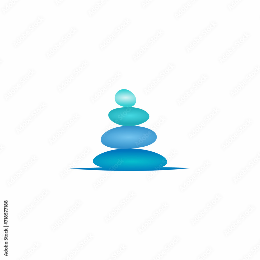 zen stones on a white background zen stones on a white background