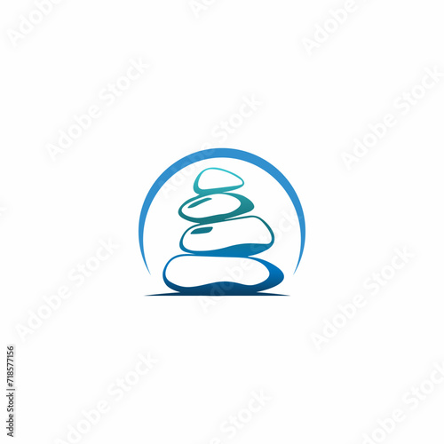 Line Art Stone, Simple Logo Spa