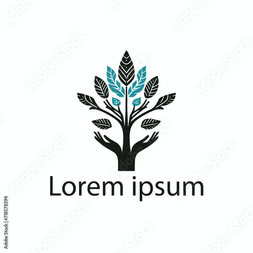 A yoga medical logo design for brand