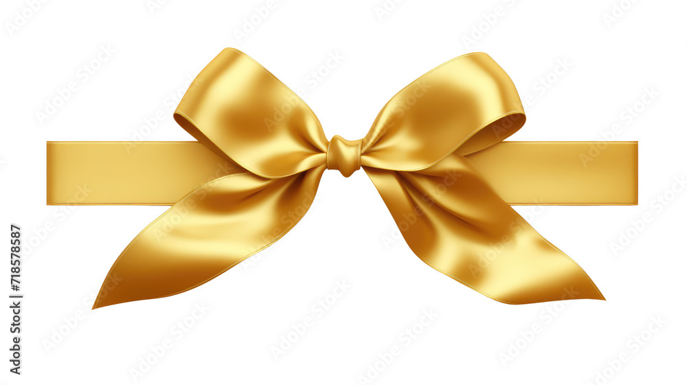 3d elegant gold ribbon isolated on transparent background 3d elegant gold ribbon isolated on transparent background
