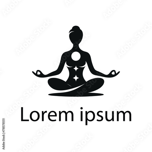 A yoga medical logo design for brand