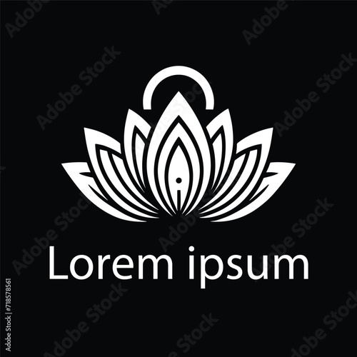 A yoga medical logo design for brand