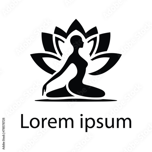 A yoga medical logo design for brand