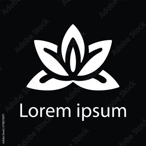 A yoga medical logo design for brand