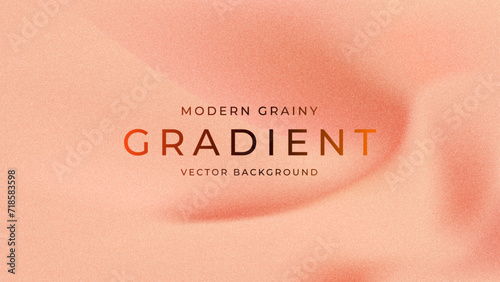 grainy gradient background with peach fuzz color