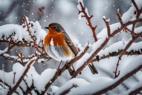 robin on branch © Ateeq