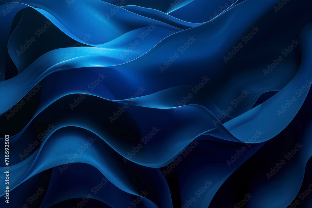 Modern black blue abstract background. Minimal. Color gradient. Dark. Web banner. Geometric shape.