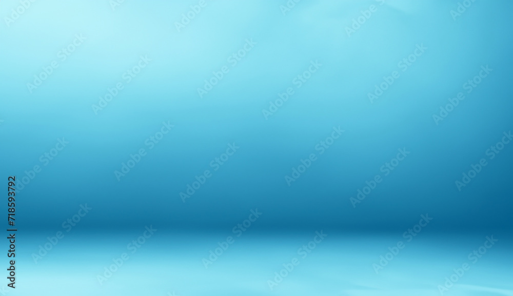 Blue-themed Empty Interior Room with Steel Wall and Floor Design in 3D Render Blue-themed Empty Interior Room with Steel Wall and Floor Design in 3D Render