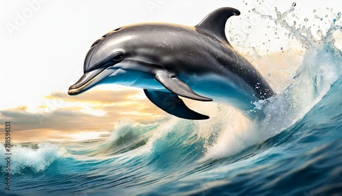 dolphin jumping out of water