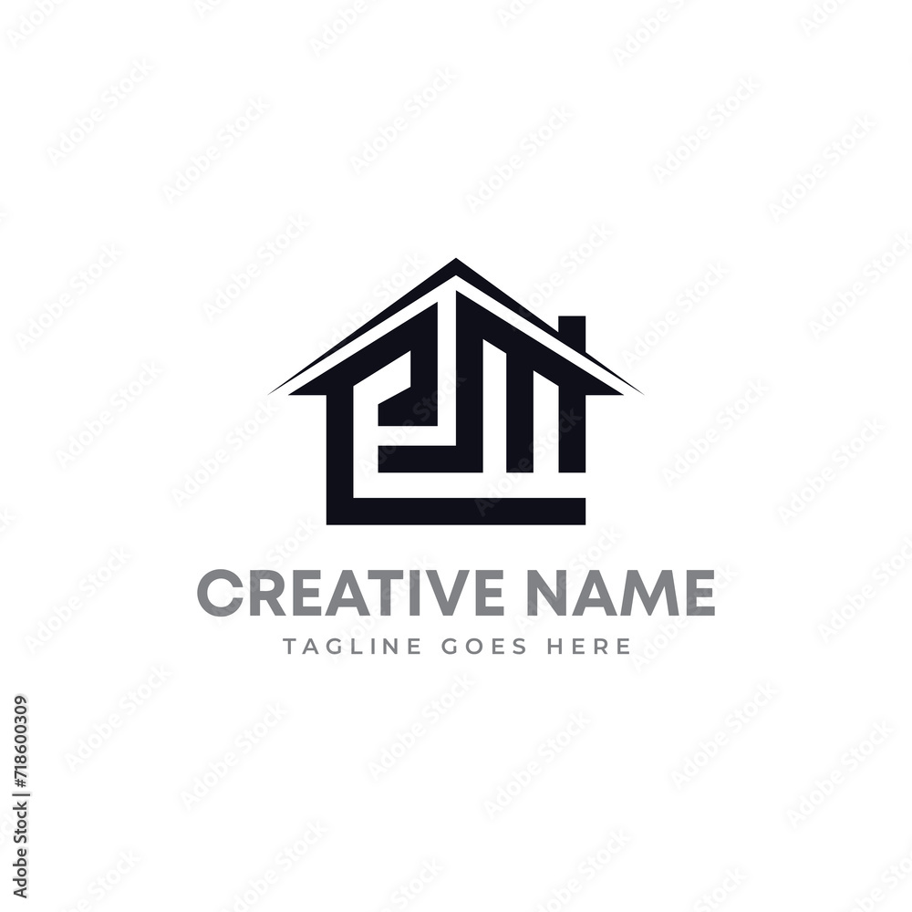 initial letter CM combination mark Real estate or roofing company property creative logo. editable vector eps file ready to use. initial letter CM combination mark Real estate or roofing company property creative logo. editable vector eps file ready to use.