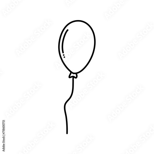 hand drawn balloon