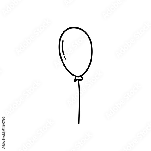 hand drawn balloon