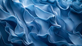 3D Abstract Blue Background.