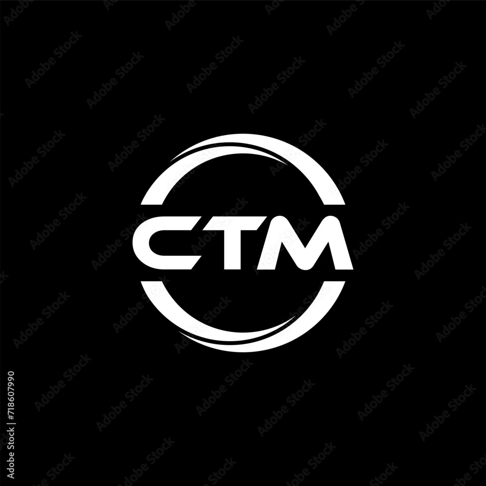 CTM letter logo design with black background in illustrator, cube logo, vector logo, modern alphabet font overlap style. calligraphy designs for logo, Poster, Invitation, etc. CTM letter logo design with black background in illustrator, cube logo, vector logo, modern alphabet font overlap style. calligraphy designs for logo, Poster, Invitation, etc.