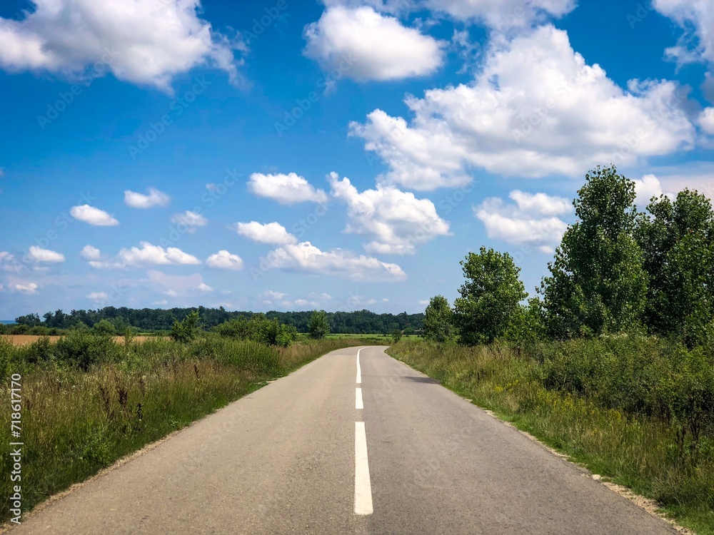 road in the countryside road in the countryside